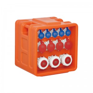 SF-NP1904 Outdoor IP66 Industrial Mobile Portable Waterproof Combined Socket Distribution Box