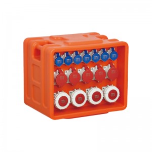 SF-NP1905 Outdoor IP66 Industrial Mobile Portable Waterproof Combined Socket Distribution Box