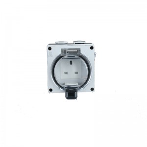 IEC60884 Standard IP66 Outdoor Waterproof Wall Socket Enclosure Box