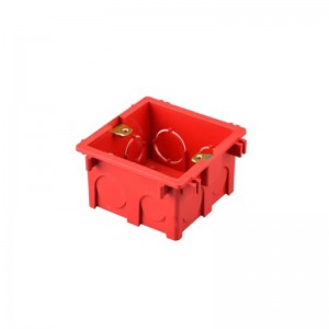 SFD86-5-38 86*86*73mm PVC Flame Retardant Bottom Box