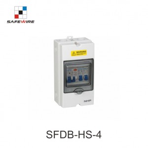 HS series IP 65 On-wall installation Waterproof Distribution Box