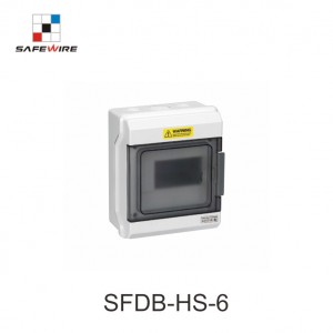 HS series IP 65 On-wall installation Waterproof Distribution Box