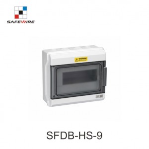 HS series IP 65 On-wall installation Waterproof Distribution Box