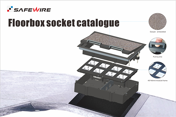 Safewire 2023~2024 floor box brochure.