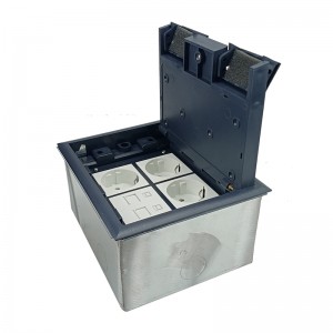 Htd-622as/Ss/Sp-C Outdoor Electrical Junction Box with Stainless Box Screed Floor Boxes Underfloor Bottom Boxes