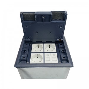 Htd-622as/Ss/Sp-C Outdoor Electrical Junction Box with Stainless Box Screed Floor Boxes Underfloor Bottom Boxes