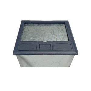 Htd-622as/Ss/Sp-C Outdoor Electrical Junction Box with Stainless Box Screed Floor Boxes Underfloor Bottom Boxes