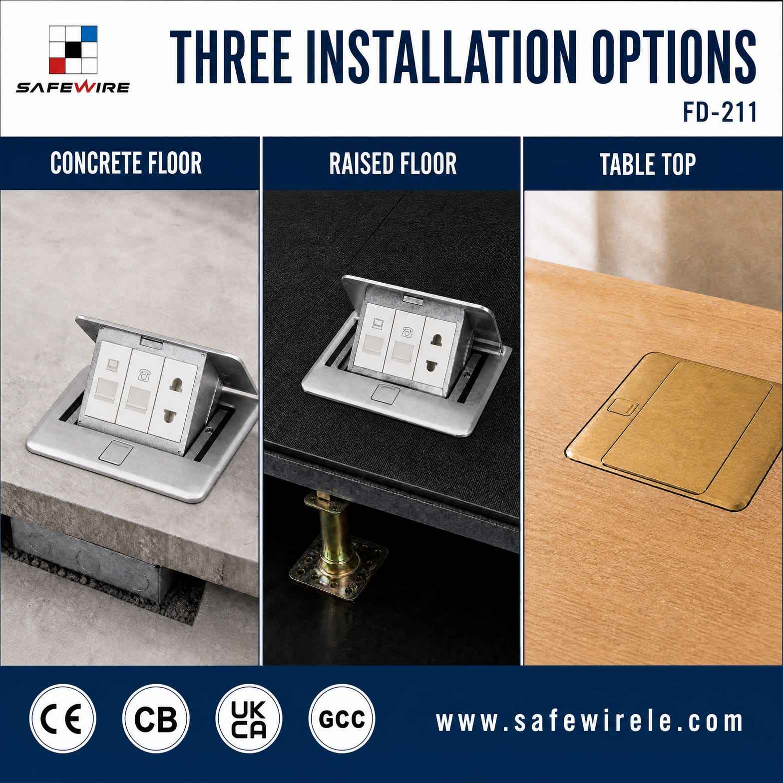 Safewire pop up box FD-211 H (5)