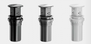 SafewireFz-VL-004: 4-Side Cylindrical Pneumatic Socket Wireless Charger, USB Charger and Outlets