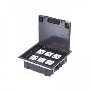 Flush-Mounting Hidden Floor Jack/Cavity Floor Box /Underfloor Bottom Boxes