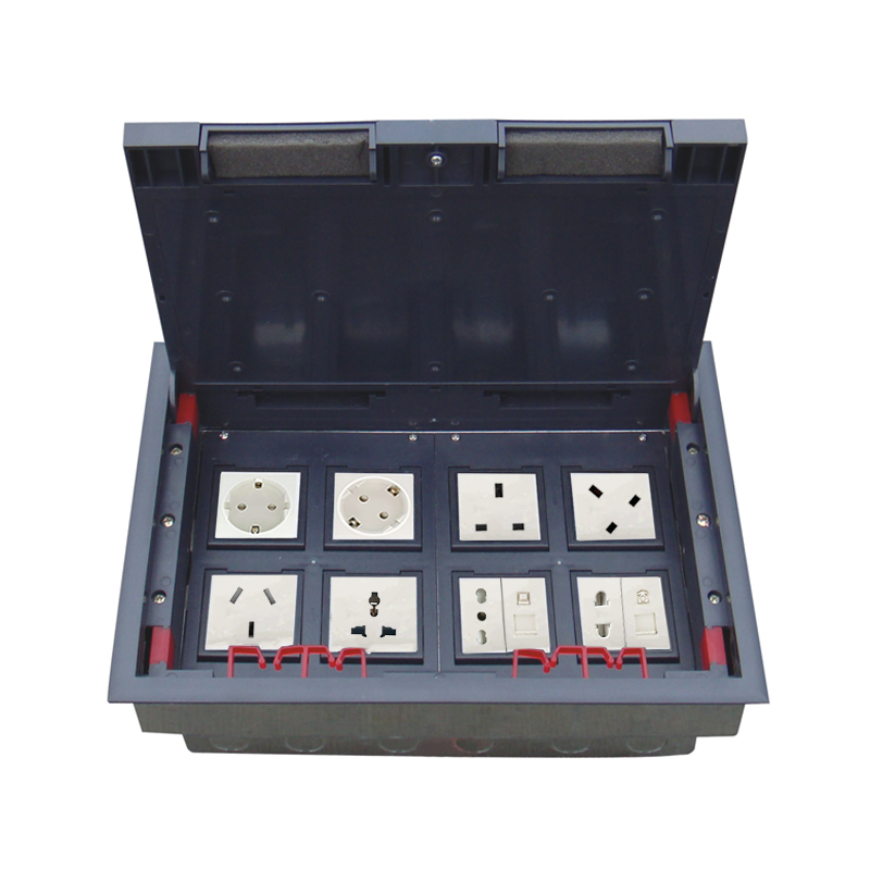 Floor Reticulation/Service Floor Box/Waterproof Junction Boxes with RoHS Certification Featured Image