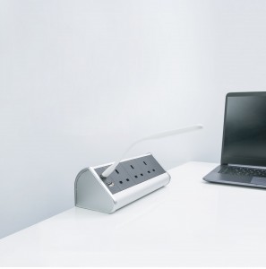 Desk Clamping Power Socket with USB and LAN Ports/Electric Socket