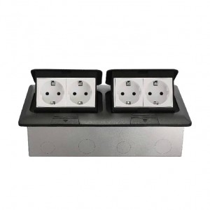 2 gang socket socket outlet box Serviced power grommets